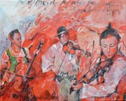 Goralskie Trio, 100 x 80, akryl